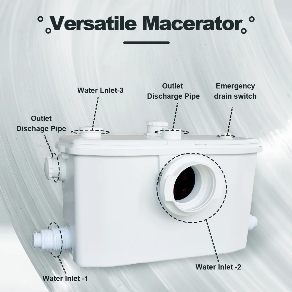 FLO700 Pro Macerator высокоэффективный Rv