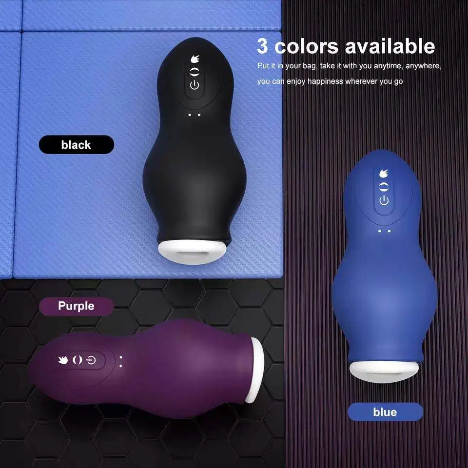 Hot selling Automatic Sucking Male Machine Oral Vaginal waterproof Penis Vibrator Masturbation Cup Sex Toys supplier for Men
