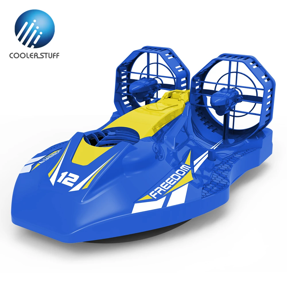 Coolerstuff 2.4Ghz long control distance high speed dual motor ship remote control boat amphiious boat kit perfect kids toy