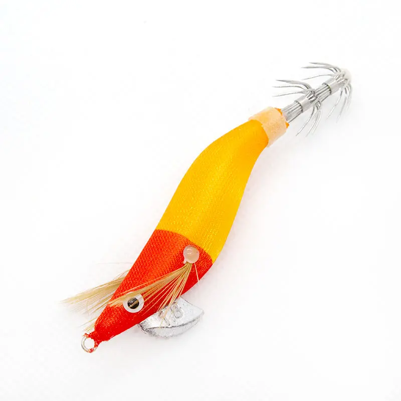 1.8# High Quality Floating  Cloth Hard Plastic Octopus Squid Fishing Bait