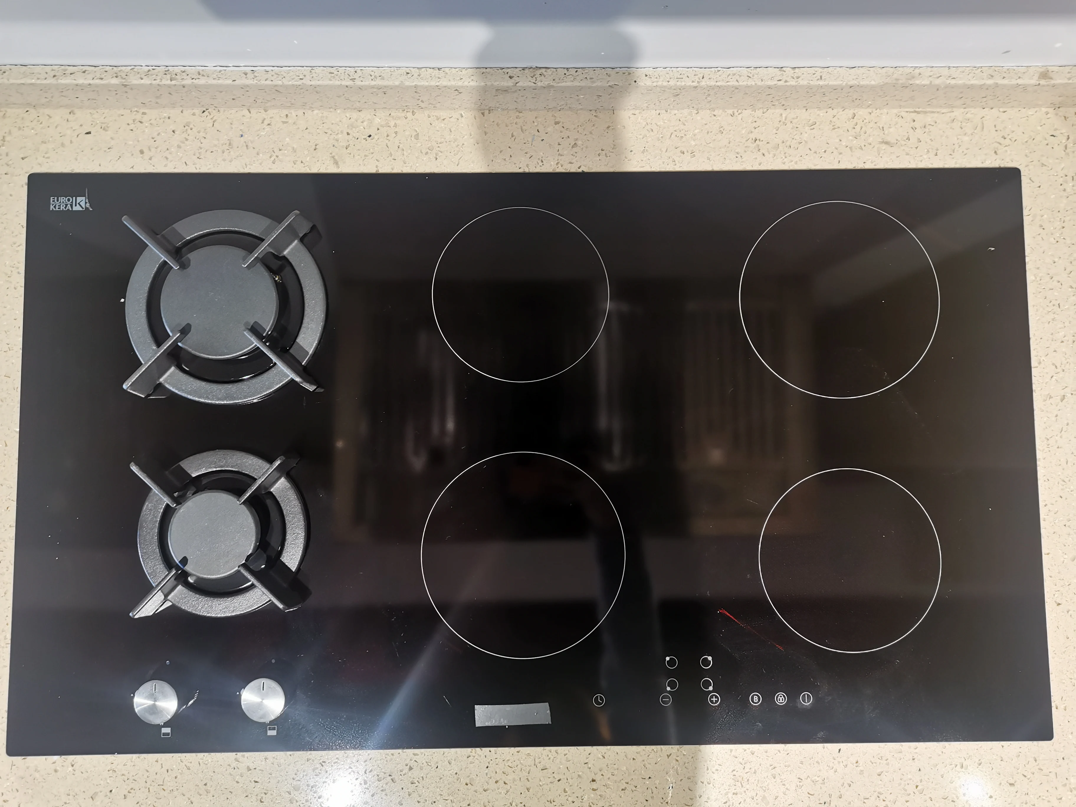 Kitchen appliance Cast iron support 60 cm 3 gas 1 ceramic hob