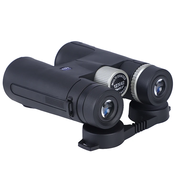 12x42 High End Customized Binocular Low Light Vision Longer Distance BAK4 Binoculars with Tripod