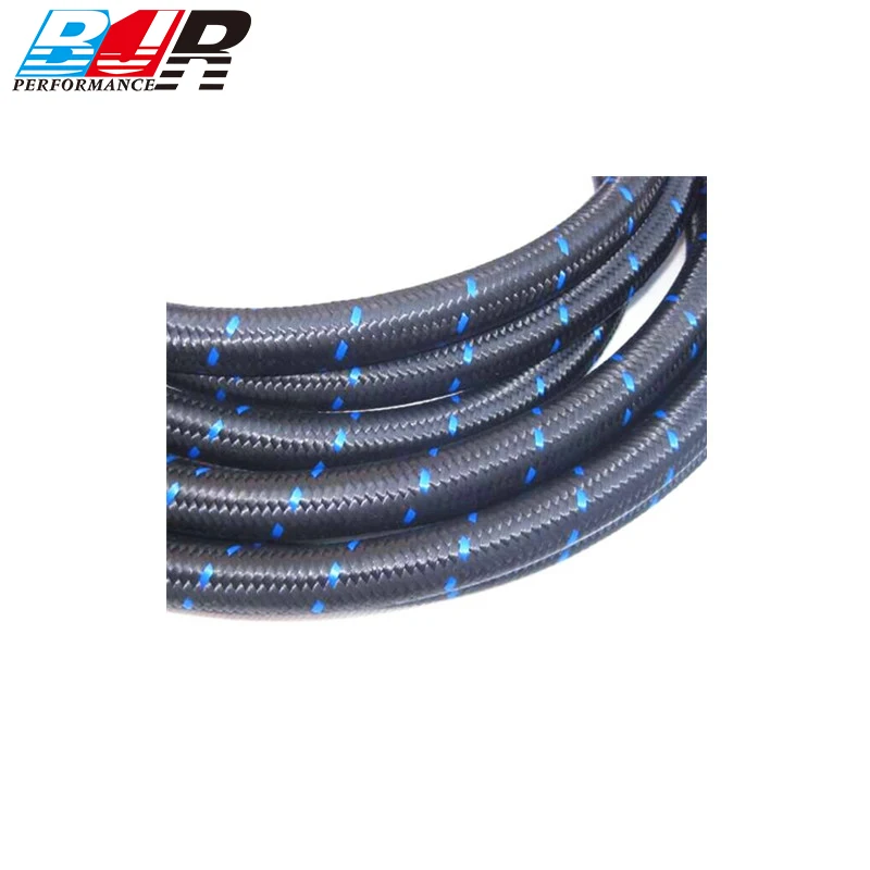 BJR Fuel Nylon Braided Hose High Temperature Flexible Connection Line BJR0723-6-M AN6