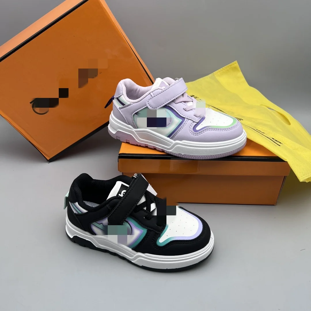 A103 Unisex Casual Board Shoes for Adults Children Comfortable Breathable Microfiber Upper Material PVC Insole for Summer Autumn