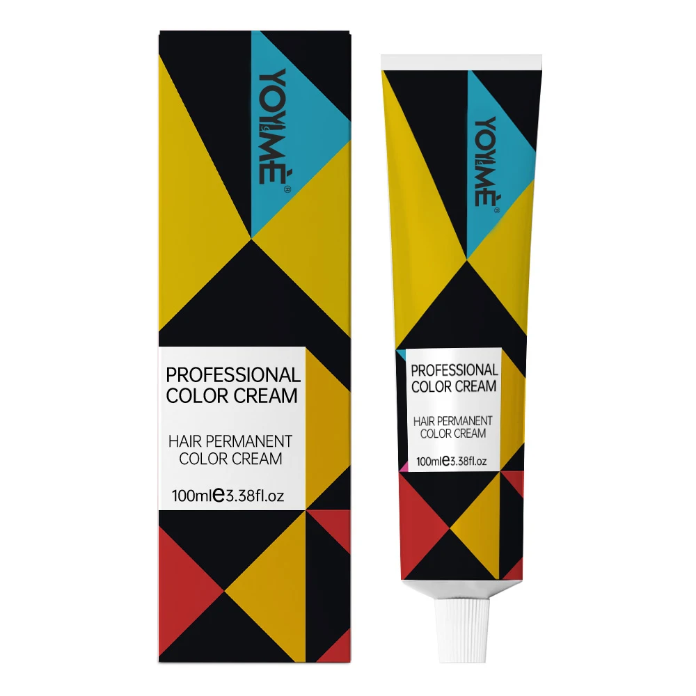 Wholesale Salon Use Permanent Professional Hair Dye Color Cream Ammonia And PPD Free Hair Color Dye