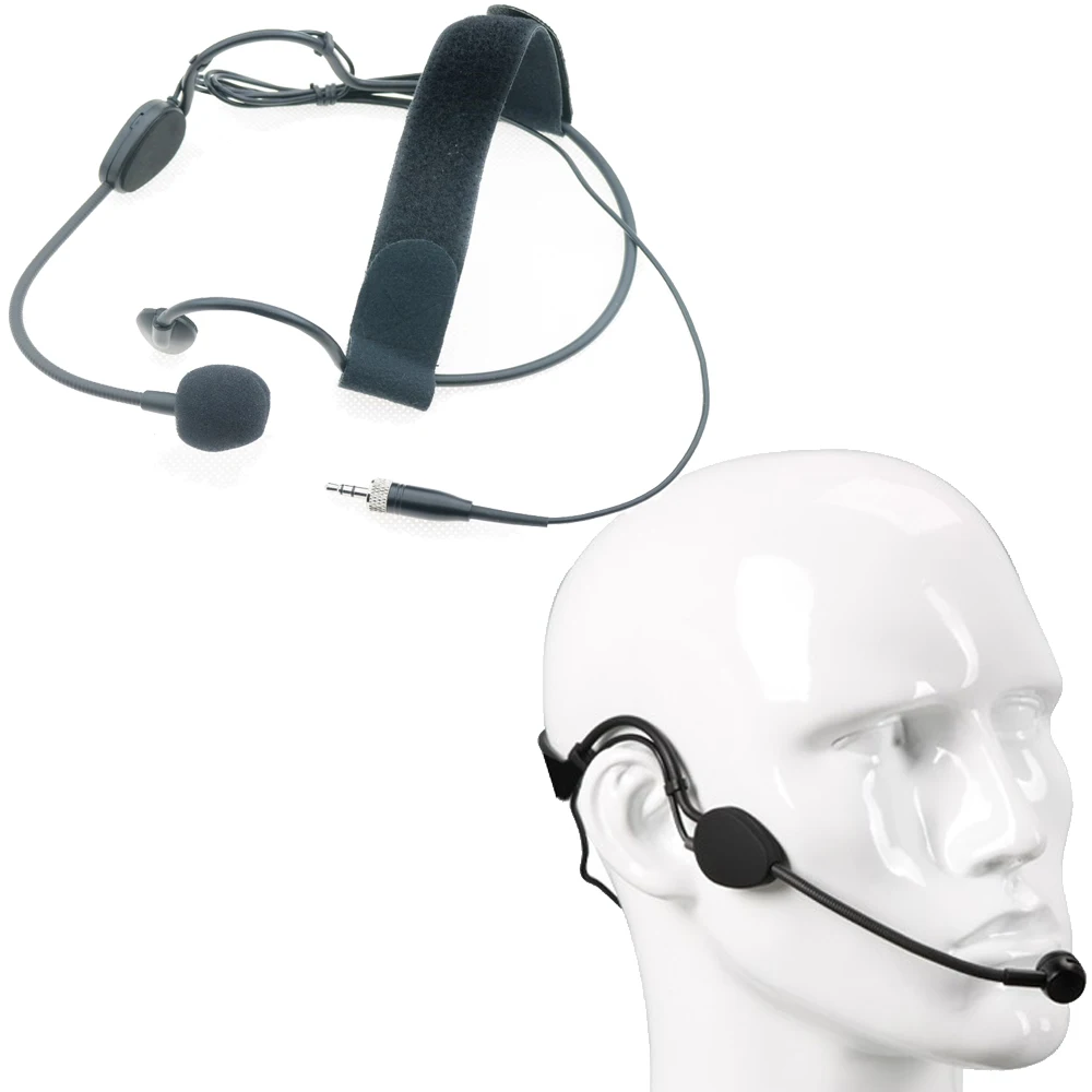 Pro Cardioid ME3 Big Headwear Microphone Headset HeadMic For EW G2 G3 G4 XS AVX Digital System Transmitter