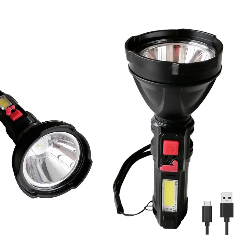 2021 Новый USB Перезаряжаемый уличный удобный фонарик 18650 литиевая батарея 800 мАч Маленький Многофункциональный светодиодный светильник