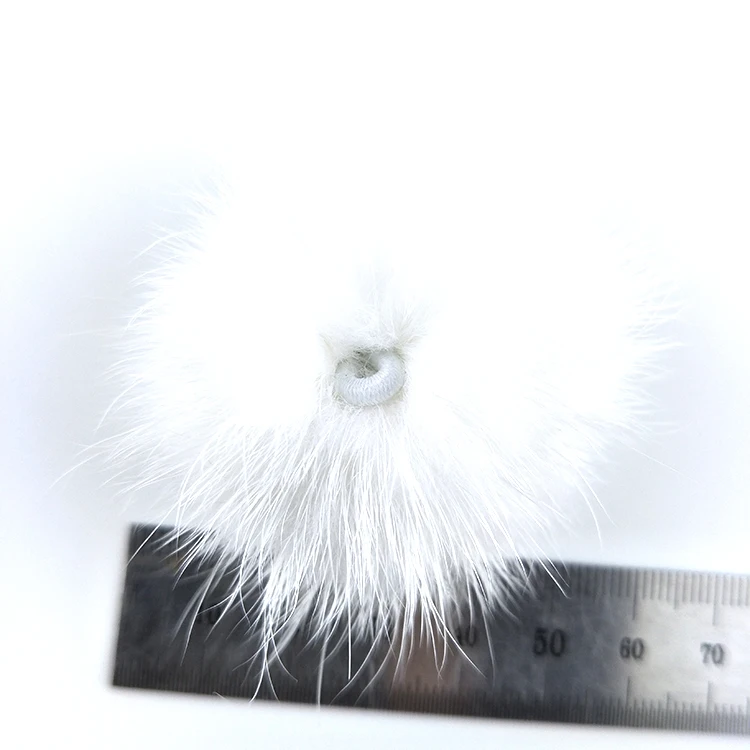 DIY accessories Factory 2 CM 3 CM 4 CM real Mink Fur Pom Poms Ball Accessories Pompom DIY Craft