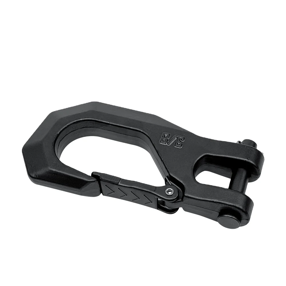 Suitable Winch Heavy Duty Electric Winch Forged Steel Alloy Big Black Hook