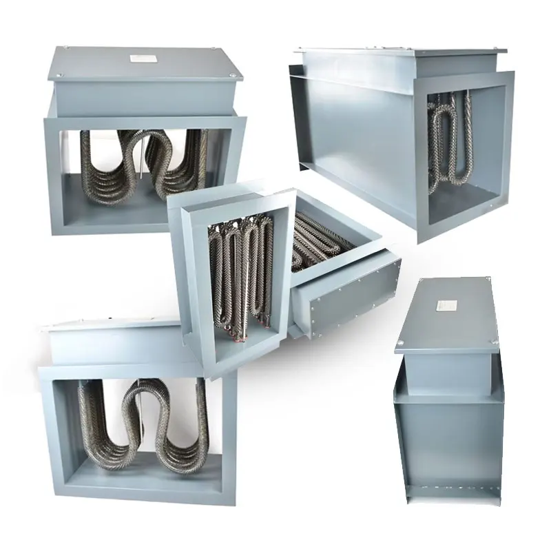 BRIGHT 5KW 20KW 30KW 300KW Cotton Drying Hot Air Circulation Air Duct Heater Industrial Hot Air Heater