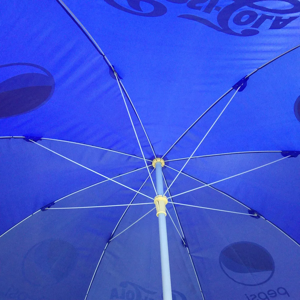 umbrella manufacturer Custom sunblock sunshade beach umbrella activities on the ground stand sun outdoor parasol umbrellas