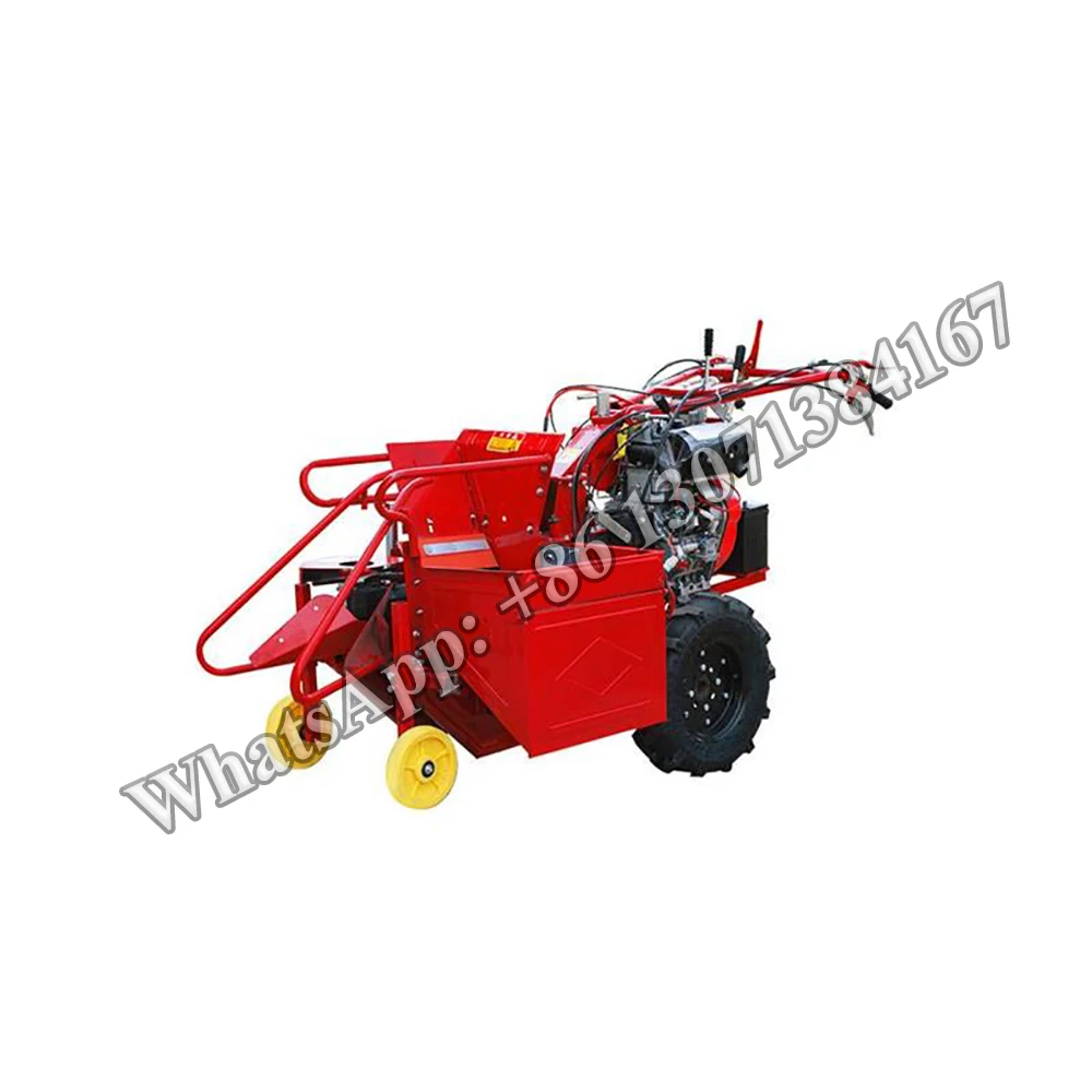 Widely Used Corn Reaper, Mini Corn Combine Harvester, For Sale Corn Reaper Machine Small 13HP Maize Harvester Machinery