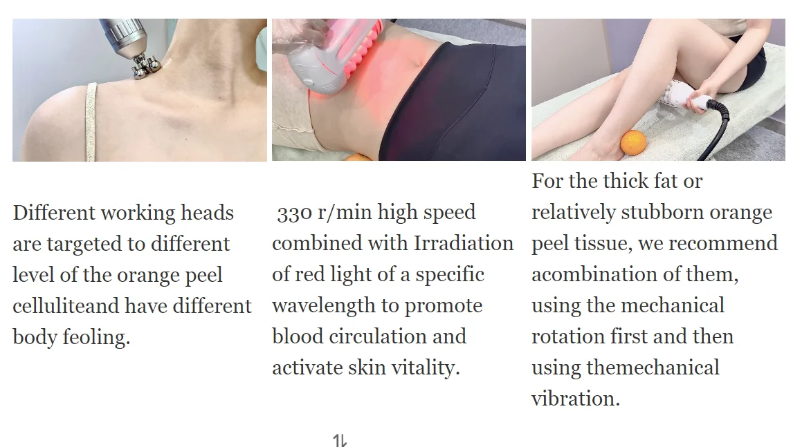 Weight Loss Vacuum Roller 360 Degree Lymphatic Drainage Body Sculpting Slimming Inner Ball Roller Slim device