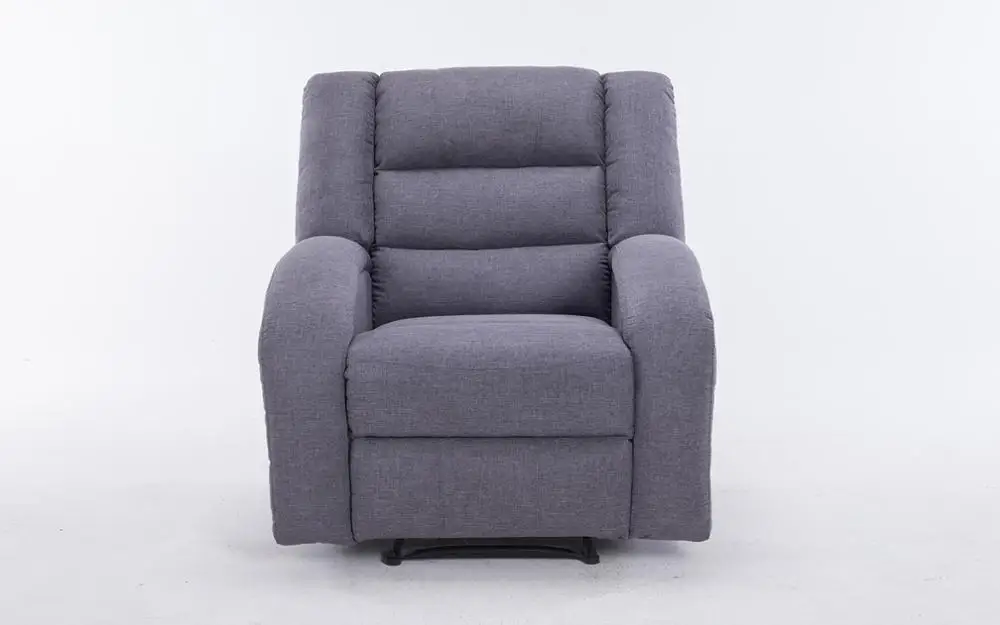 
Modern single Linen big and wide swivel with massage recliner Sofa 