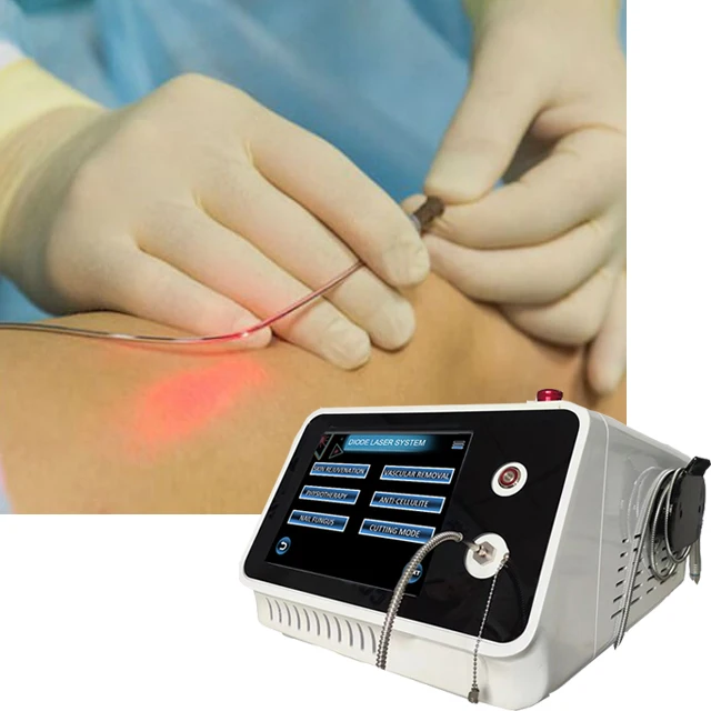 Заводская цена 1470nm 980nm диодное лазерное оборудование для лица lsser lipolysis vaser липосакция 30W 17w лазерная машина