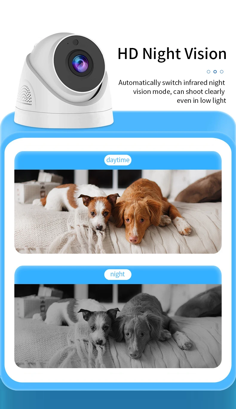 Indoor 1080p analog camera 4 in 1 turret cctv dome camera PAL NTSC AHD Automatic night vision remote WiFi  security cameras