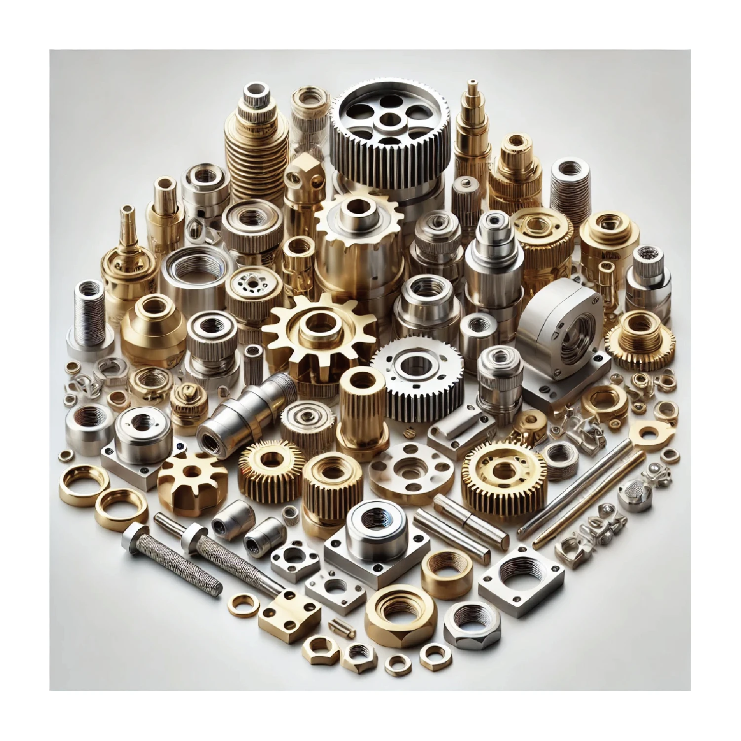 Brass turning milling drilling grinding parts manufacturer in Custom Machining CNC Lathes Machines Brass parts