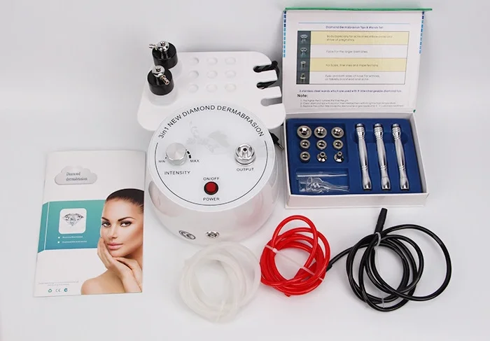 Удаление черных точек дермабразия пилинг Микродермабразия лица косметическая машина