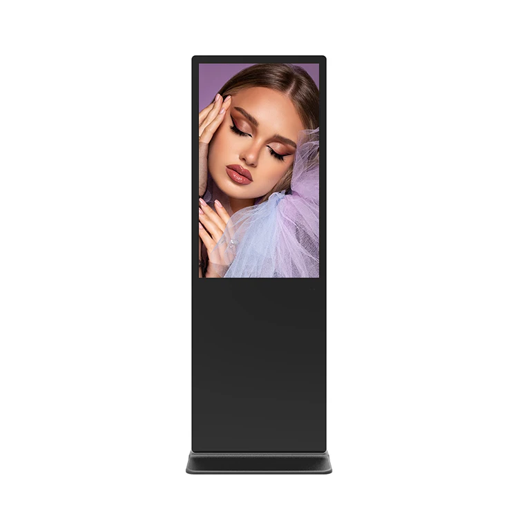 Floor standing 1920X1080 lcd screen all in one pc touchscreen 43 inch indoor touch screen information kiosk