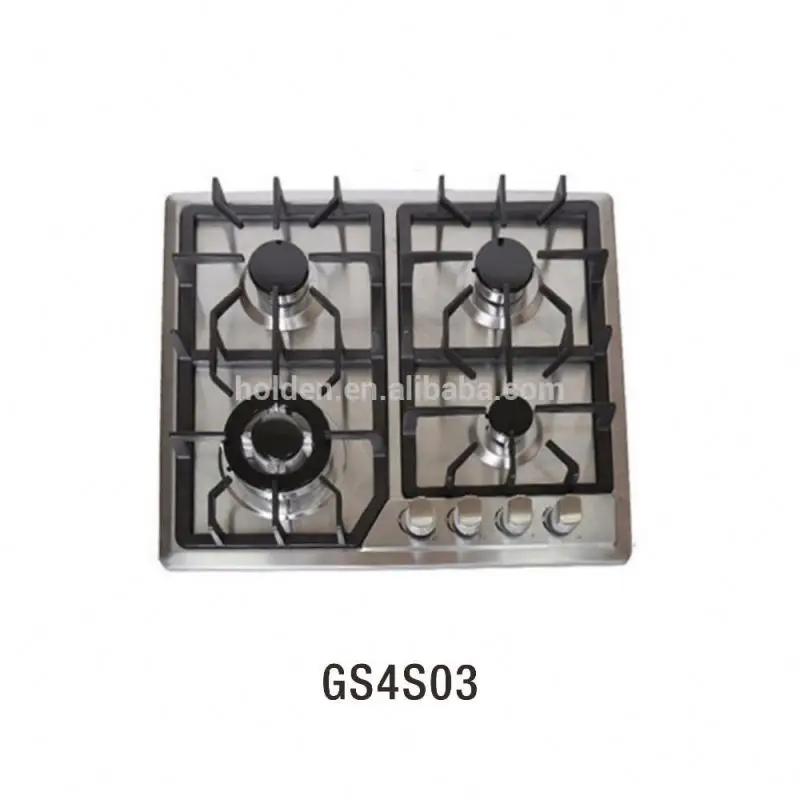 Built in Gas Stove Stainless Steel