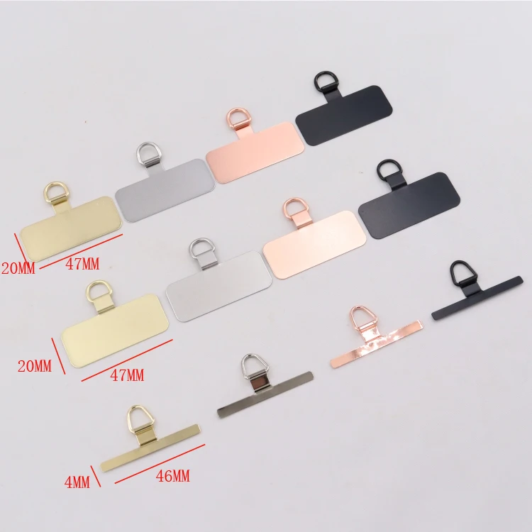 Металлический прямоугольный чехол для телефона