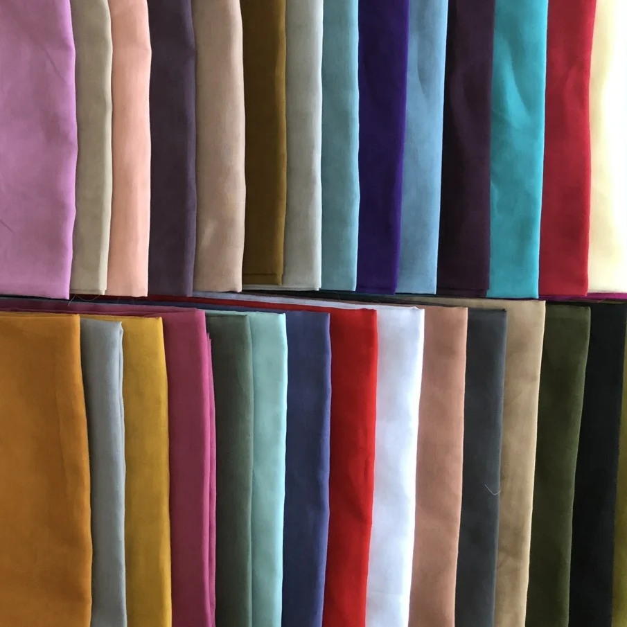 wholesale factory voile dyed fabric for hijab head scarf for muslim people
