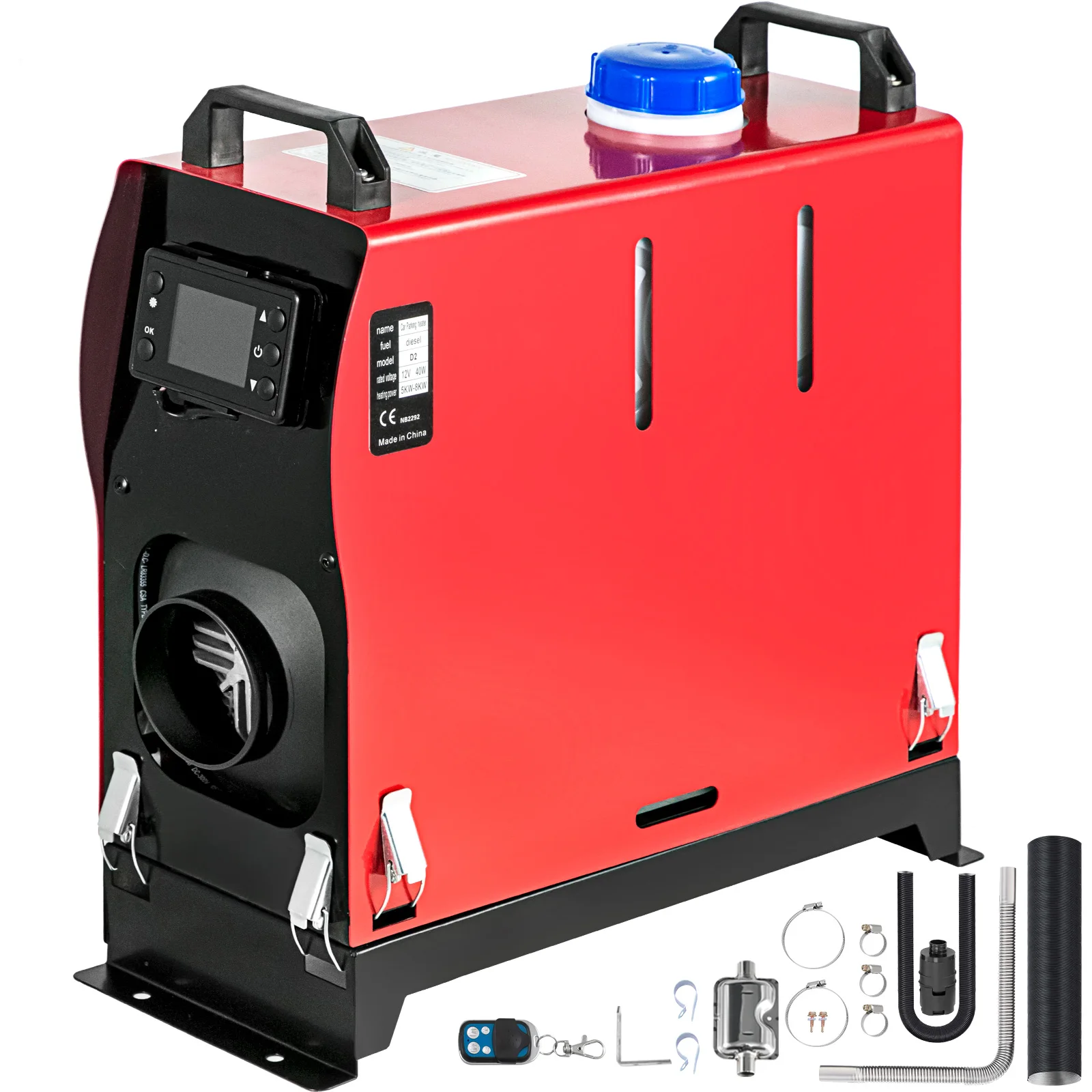 Domestic diesel heater all in one diesel heater 12 volt parking air car diesel parking heater 8kw suppliers