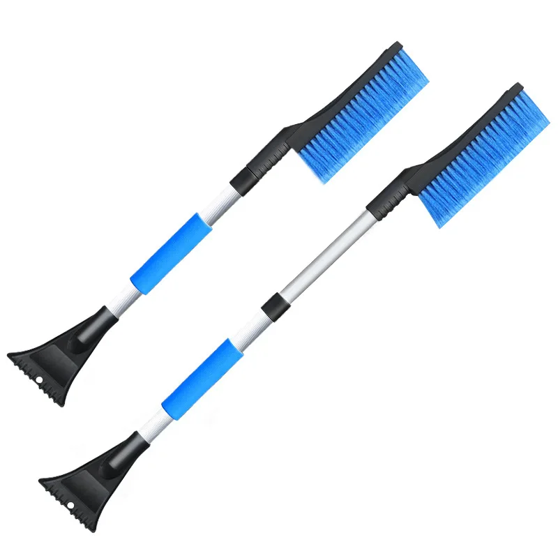 Tdfbrush новый дизайн amazon Горячая продажа тяжелых 51 дюйм выдвижная ручка съемный автомобильный скребок для льда щетка снега с