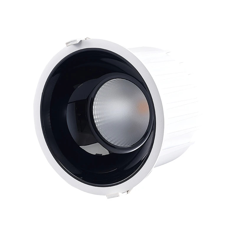 
Deep Anti Glare Commerical LED Down light 10w 20w 30w 40w 50w Indoor Recessed LED COB Downlight 