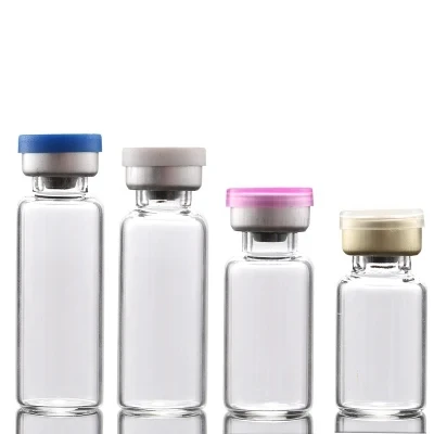 Glass Vial Cosmetic Ampule Bottle Medium Borosilicate Glass Ampoule Bottle