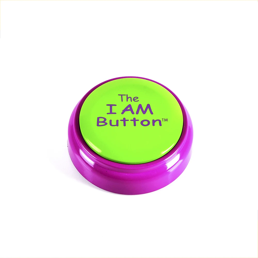 Custom funny craft sound voice music talking message button for promotion or gift