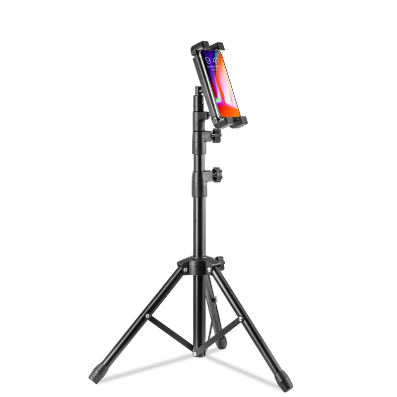  Лидер продаж на Amazon металлический складной напольный штатив 12 9 дюйма для ipad и iphone