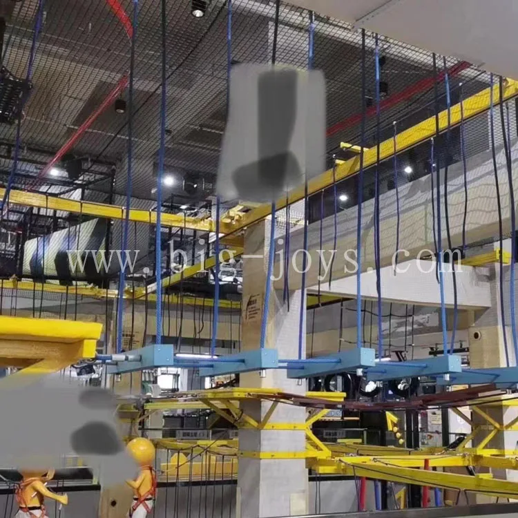 Ninja Track Jumping and Climbing Competition Training Indoor training ninja arena at the sports center