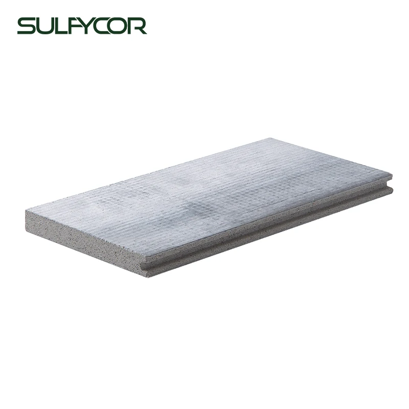Fire Rating Mgo Board Asbestos Free High Bending Resistant Stiff Floor Board Magnesium Oxide Board Subflooring Panel