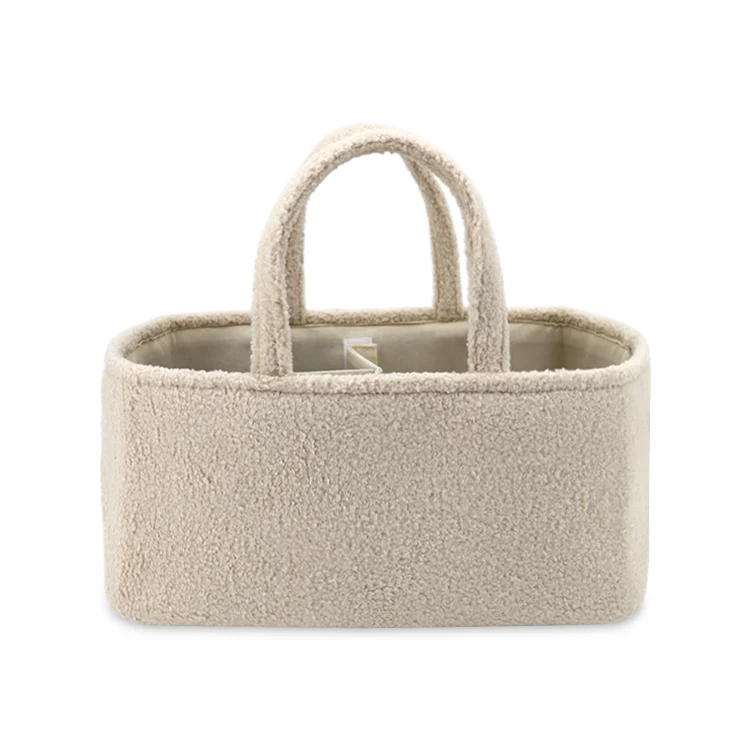 Teddy diaper storage box large car travel storage basket portable tote bag change table registered newborn essential items