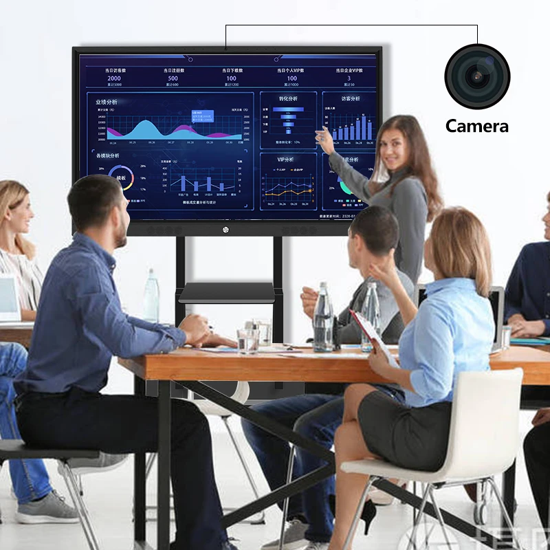 Factory price 65 75 86 98 inch multi touch screen interactive smart 86 inch interact panel 86