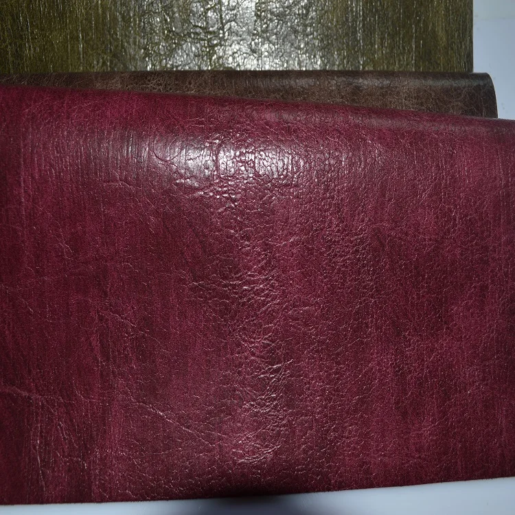 
New Design PVC PU Print Leather Fabric Material Leather 