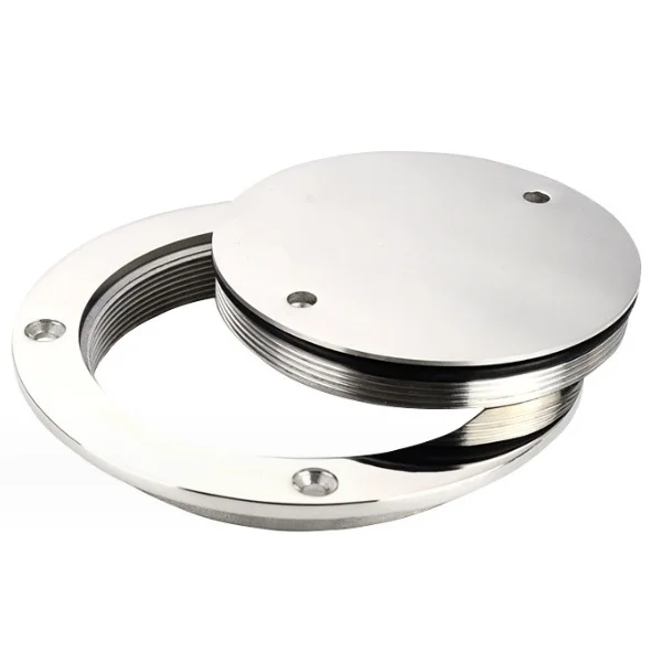 Aleader 316 stainless steel deck3-inch 4-inch Wholesale price of Chinese factories hole cover yacht accessories marine