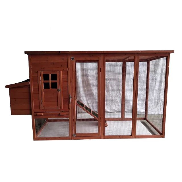 2022 New styles Wood House Pet Cage for Small Animals waterproof chicken coop hen house for sale