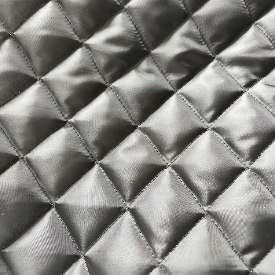 Стеганая подкладка из полиэстера 210T со стразами 5*7,5 см