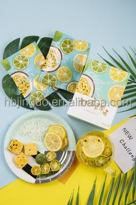 2022 Popular  Tea Bag Keep Beauty  Kumquat Lemon Passion Fruit  Tea Supplement VC Healthy Drink