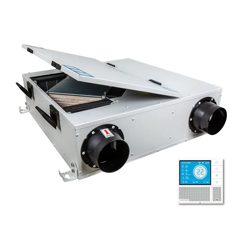 erv ventilation system ventil fresh air heat recovery ventilation air heat exchanger