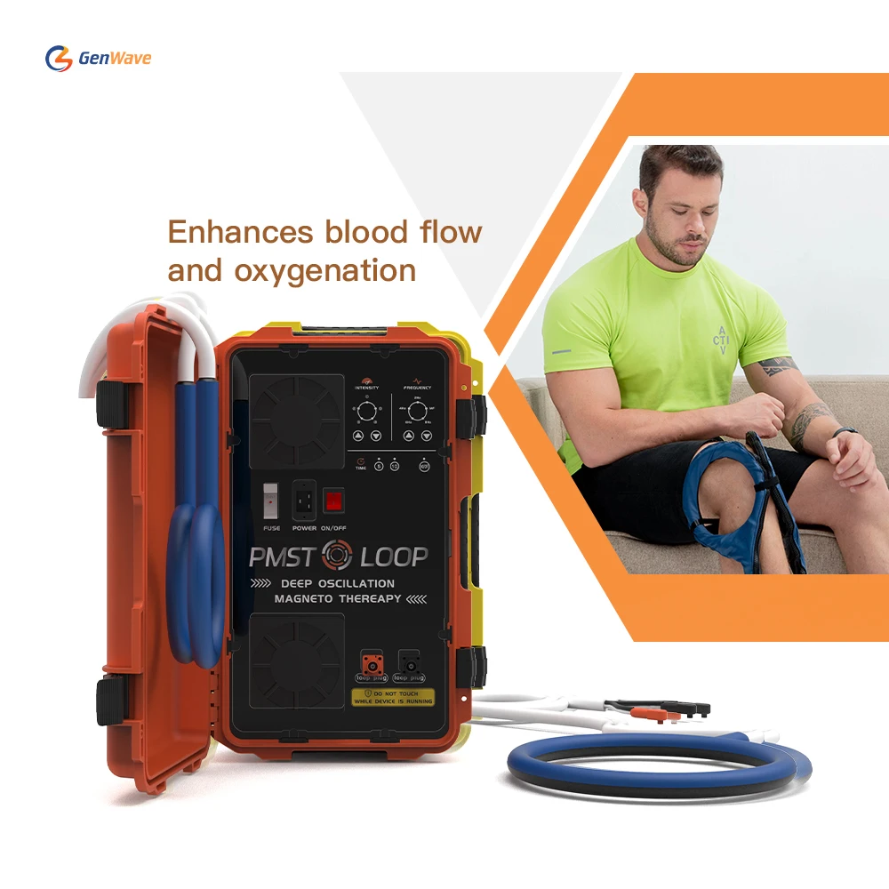 PEMF PMST LOOP Physio Magneto Therapy Accelerates Healing and Quick Recovery from Injuries Improved Performance