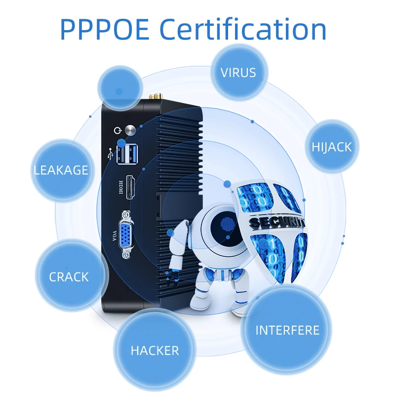  HLY мягкий маршрутизатор J1800 J1900 процессор 4 гигабитный Ethernet Lan RJ45 pfsense Linux брандмауэр vpn-barebone Мини