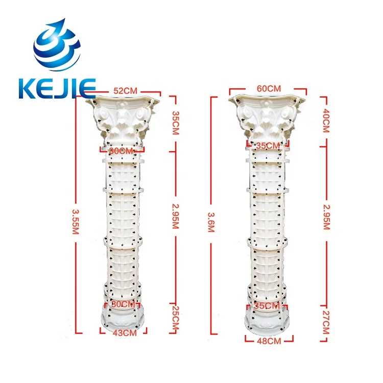 Construction Crown Molding Pillars Concrete Column Roman Pillar Molds
