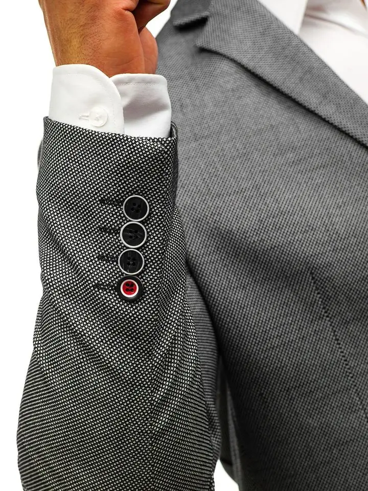 Fashion Hot sale High Quality Black Blazer Coat For Man  Turkish high quality  brand Low MOQ