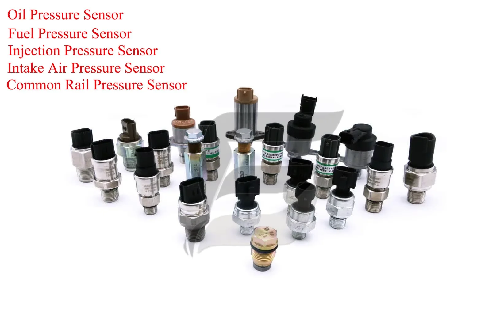 499000-6160 499000-6131 499000-614 Common Fuel Rail Pressure Sensor For Truck Engine 4HK1 6HK1