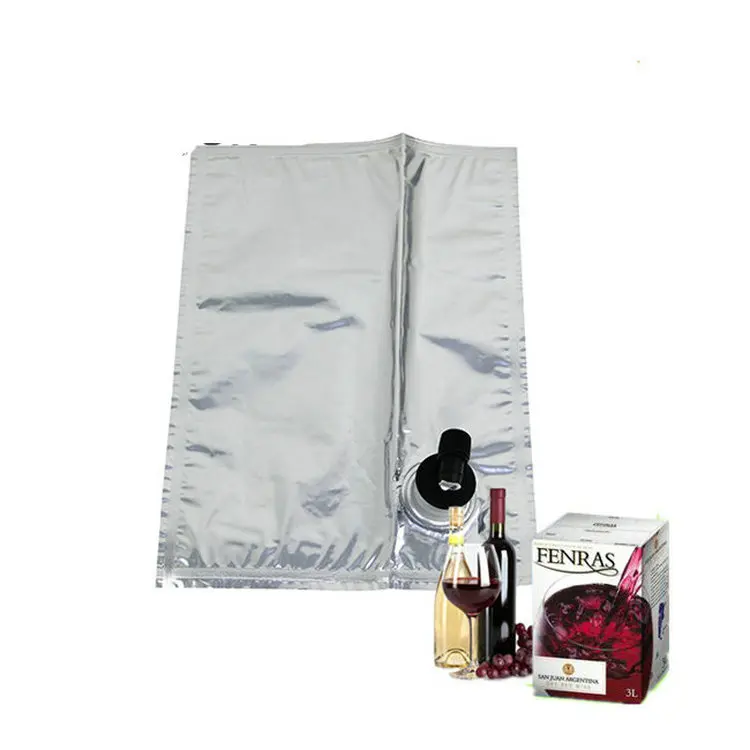 200L /220L aseptic bag with plastic fitment