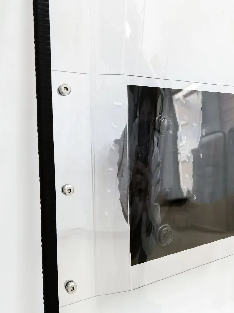 High Quality Protective rubber transparent pc poly carbonate shield equipment shield