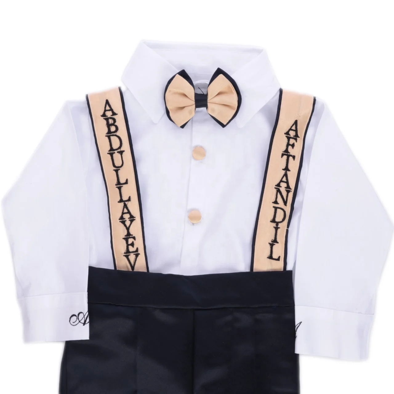 Birthday 1 Years Clothes Wholesale Custom High Quality Luxury Modern Wedding Baby Boy Suit Party Vest And Pants Kids Clothing